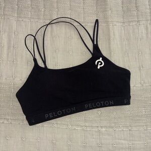Peloton Classic Black Sports Bra